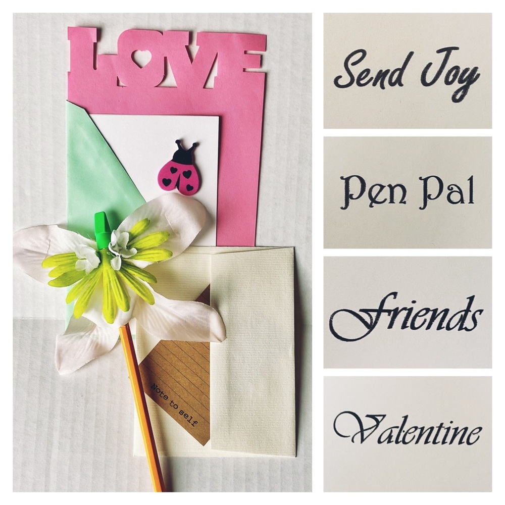 Valentine, I Love You. Brighten their Day with Joy Write Now WITH THIS KIT
